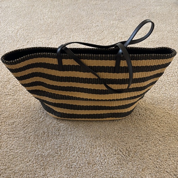Kate Spade Woven and Leather Tote - Picture 2 of 7